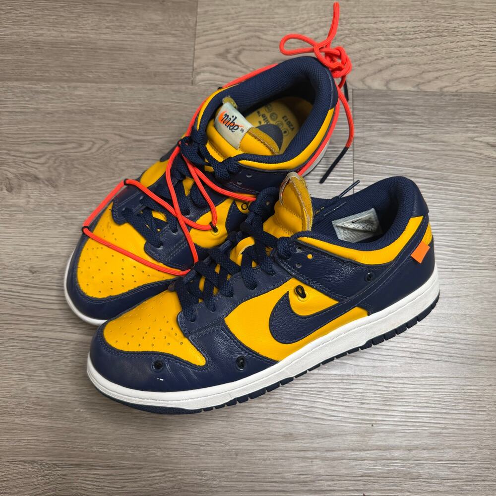 Nike Dunk Low Off-White University Gold